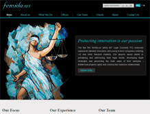 Tablet Screenshot of femida.us